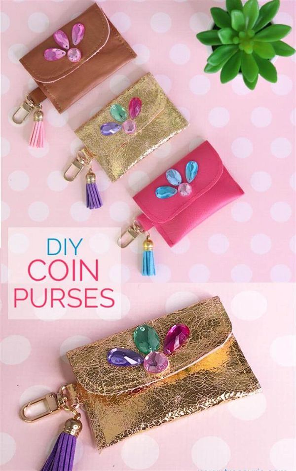10 DIY COIN PURSE IDEAS | Sewing Projects For Scrap Fabric [sewingtimes] -  YouTube